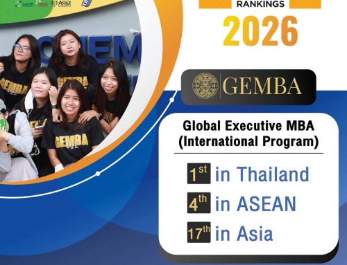 GEMBA Thammasat ranked #1 in Thailand!